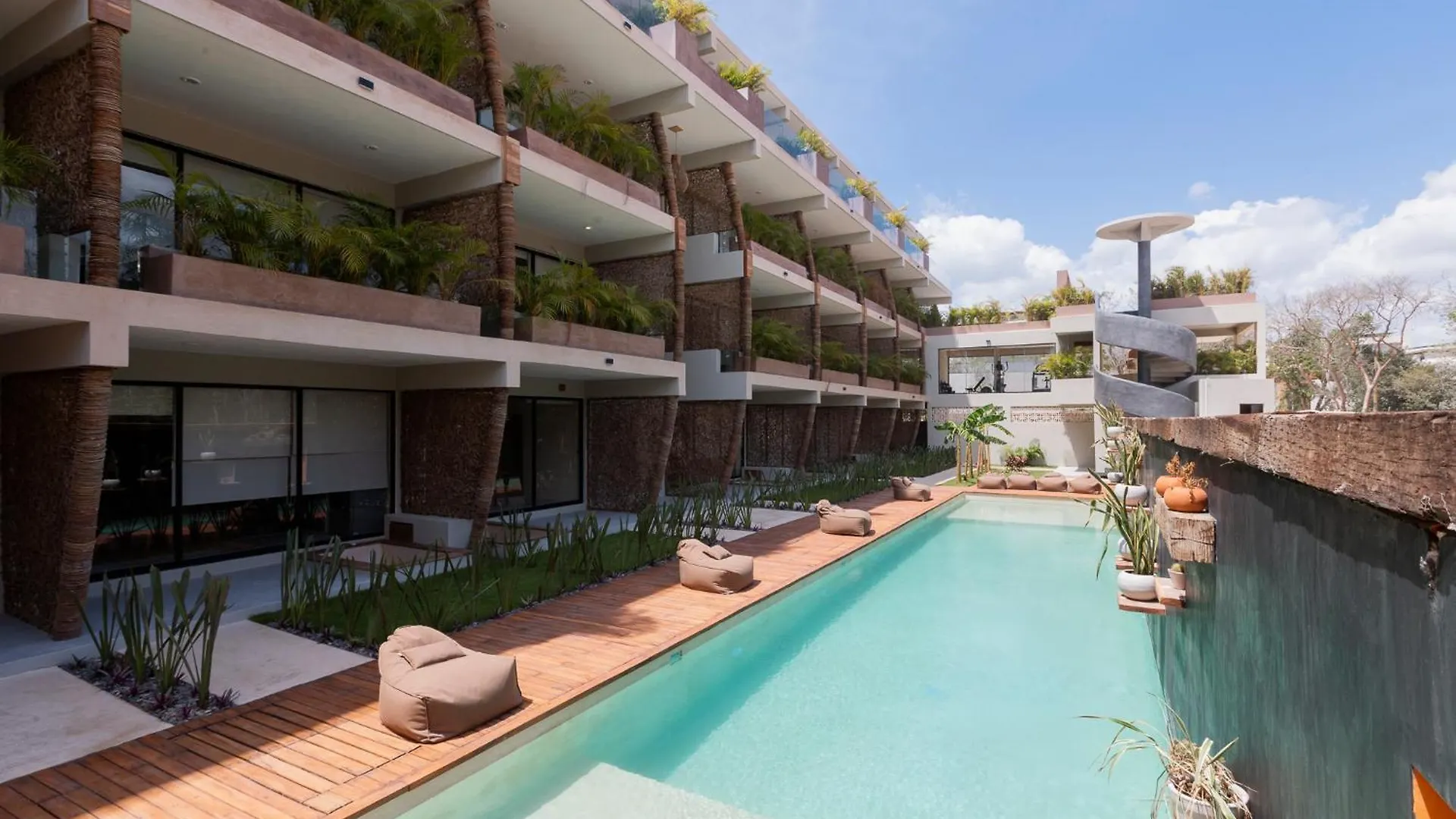 Studio Boutique Con Piscina Y Gimnasio En Bt Homes Tulum