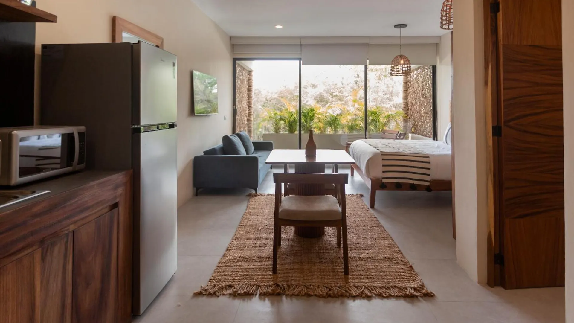 Studio Boutique Con Piscina Y Gimnasio En Bt Homes Tulum Apartment