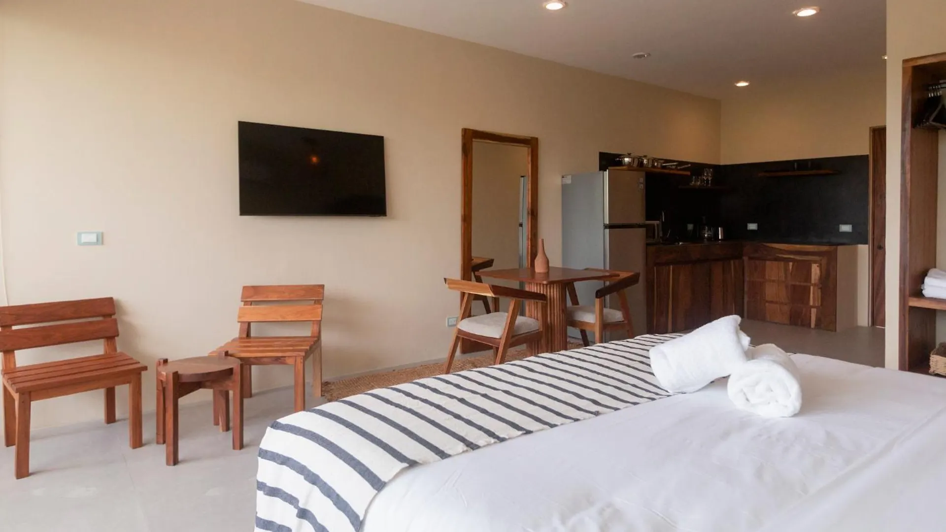 Apartment Studio Boutique Con Piscina Y Gimnasio En Bt Homes Tulum Mexico