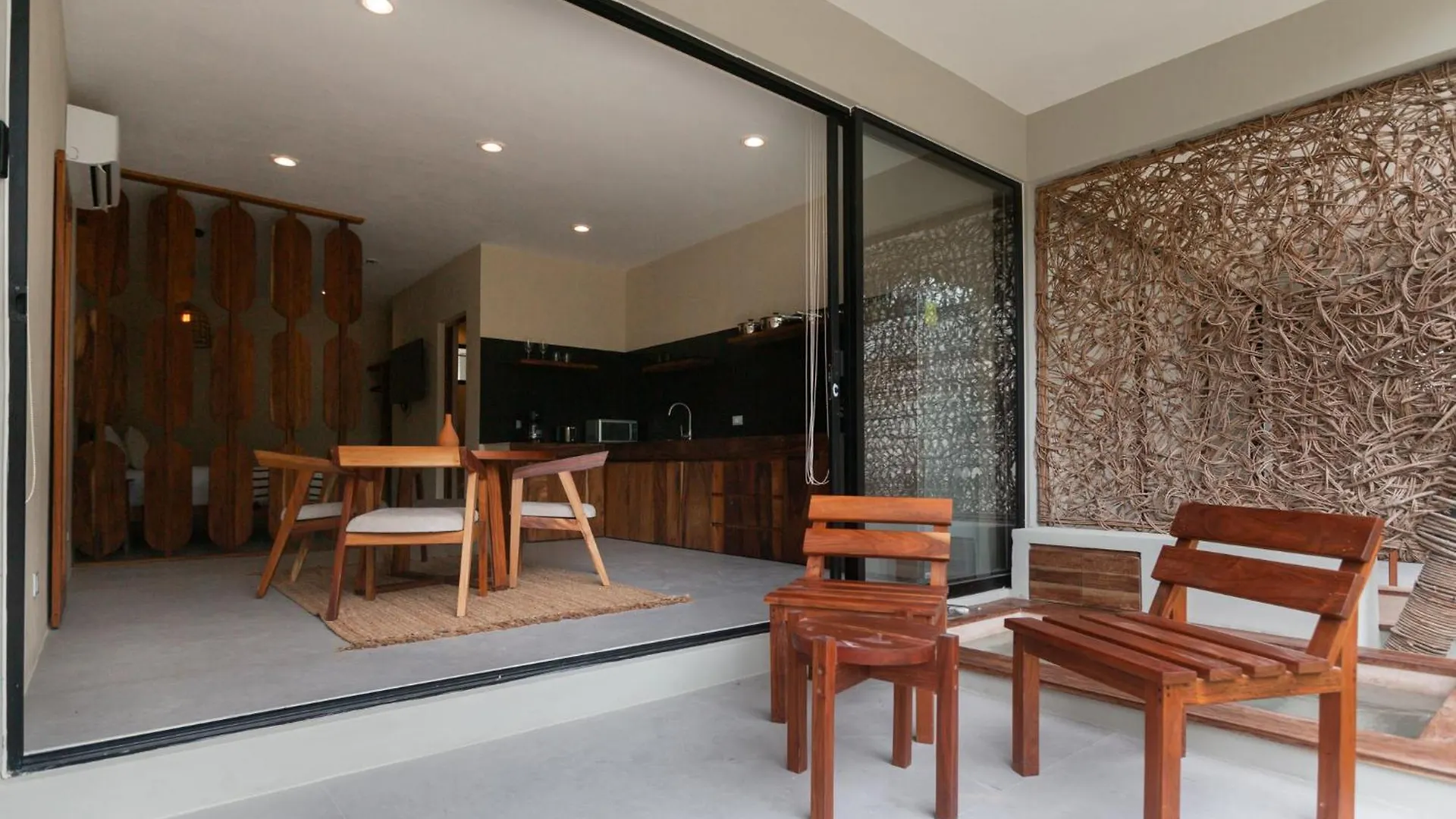 Studio Boutique Con Piscina Y Gimnasio En Bt Homes Tulum Apartment