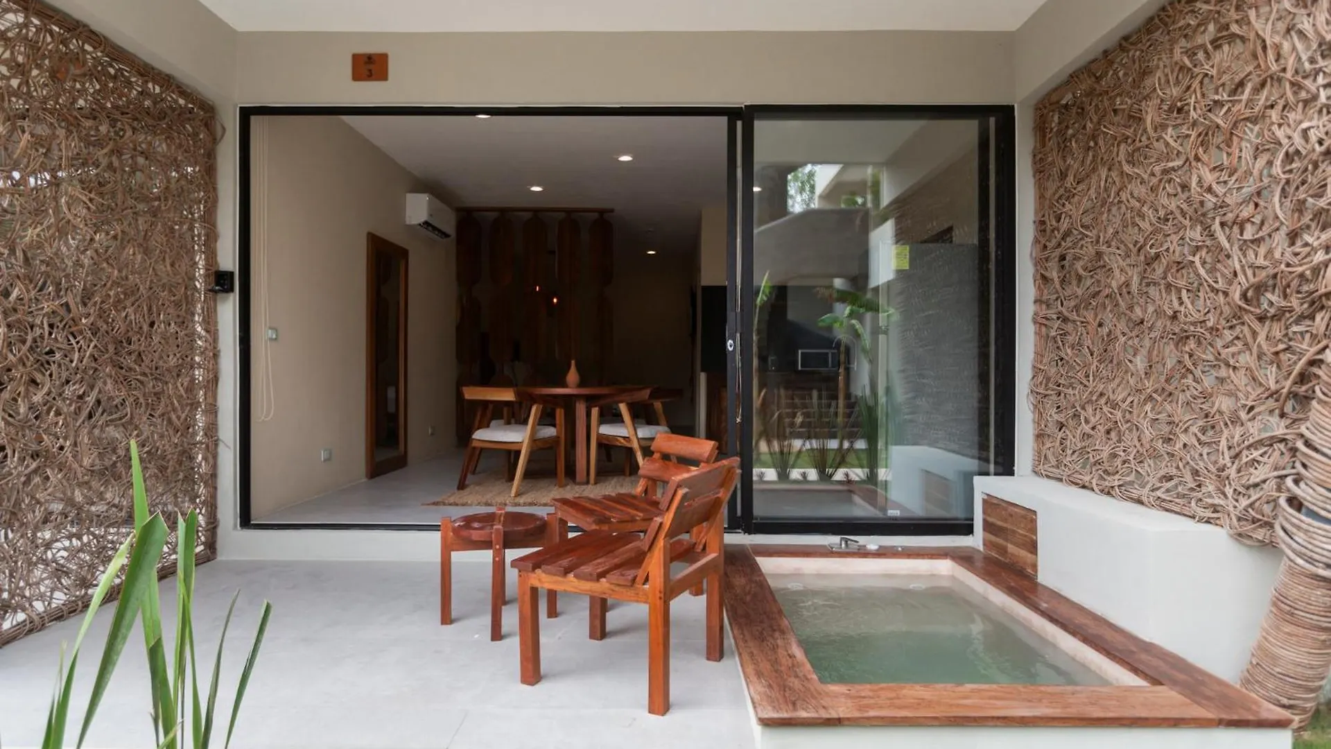 Apartment Studio Boutique Con Piscina Y Gimnasio En Bt Homes Tulum Mexico